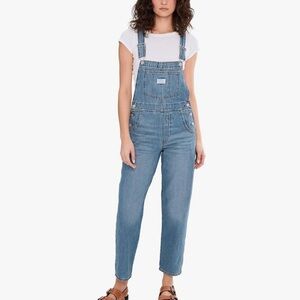 Levi's Women's Light Blue Denim Overalls